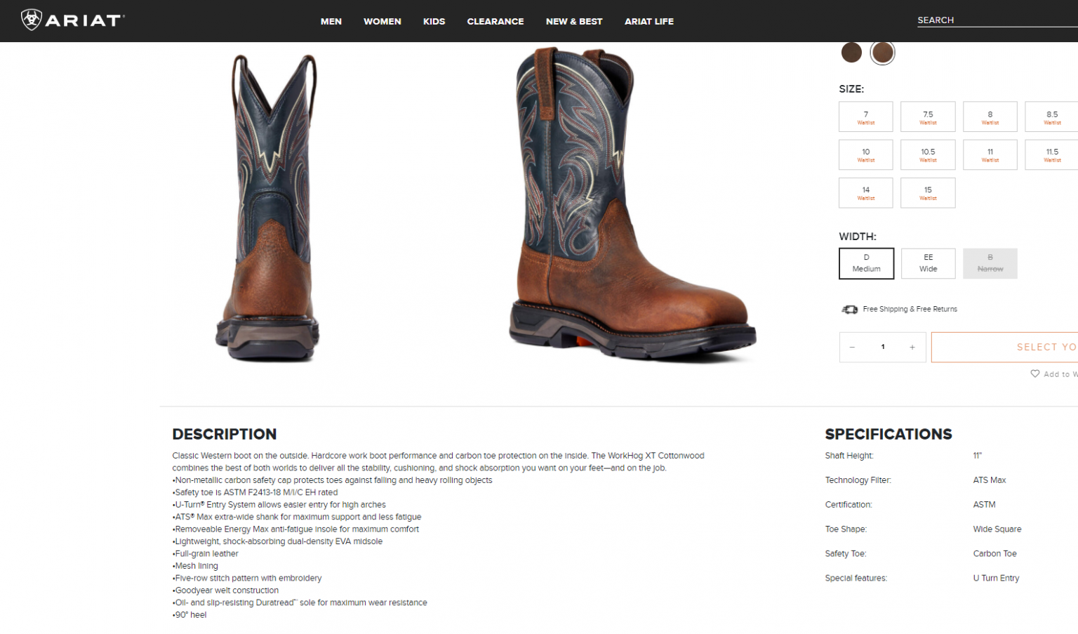 ariat work boots coupons