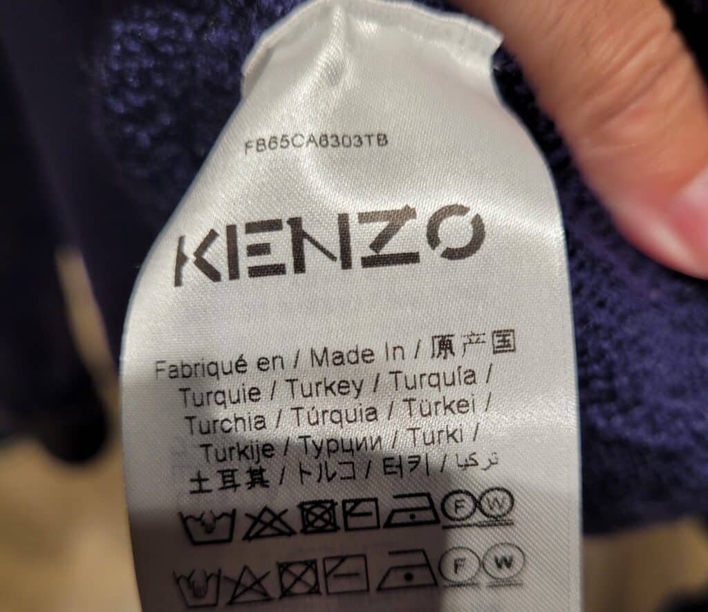 Is Kenzo Made In Turkey