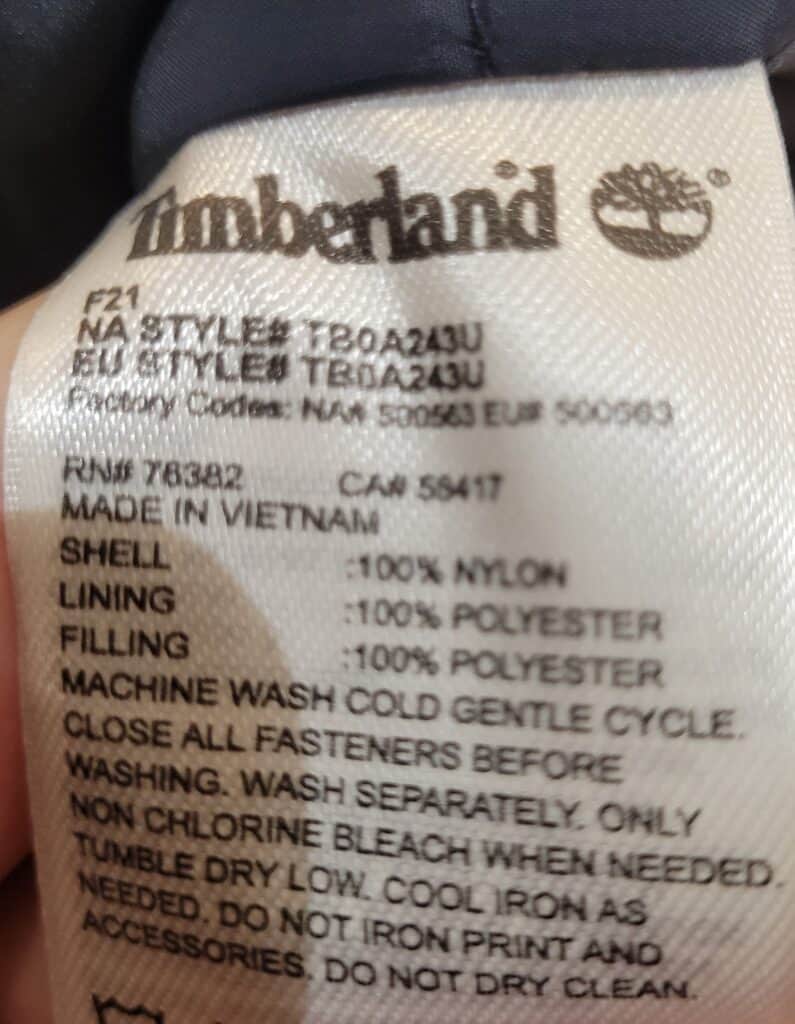 Are Timberlands Made In Vietnam