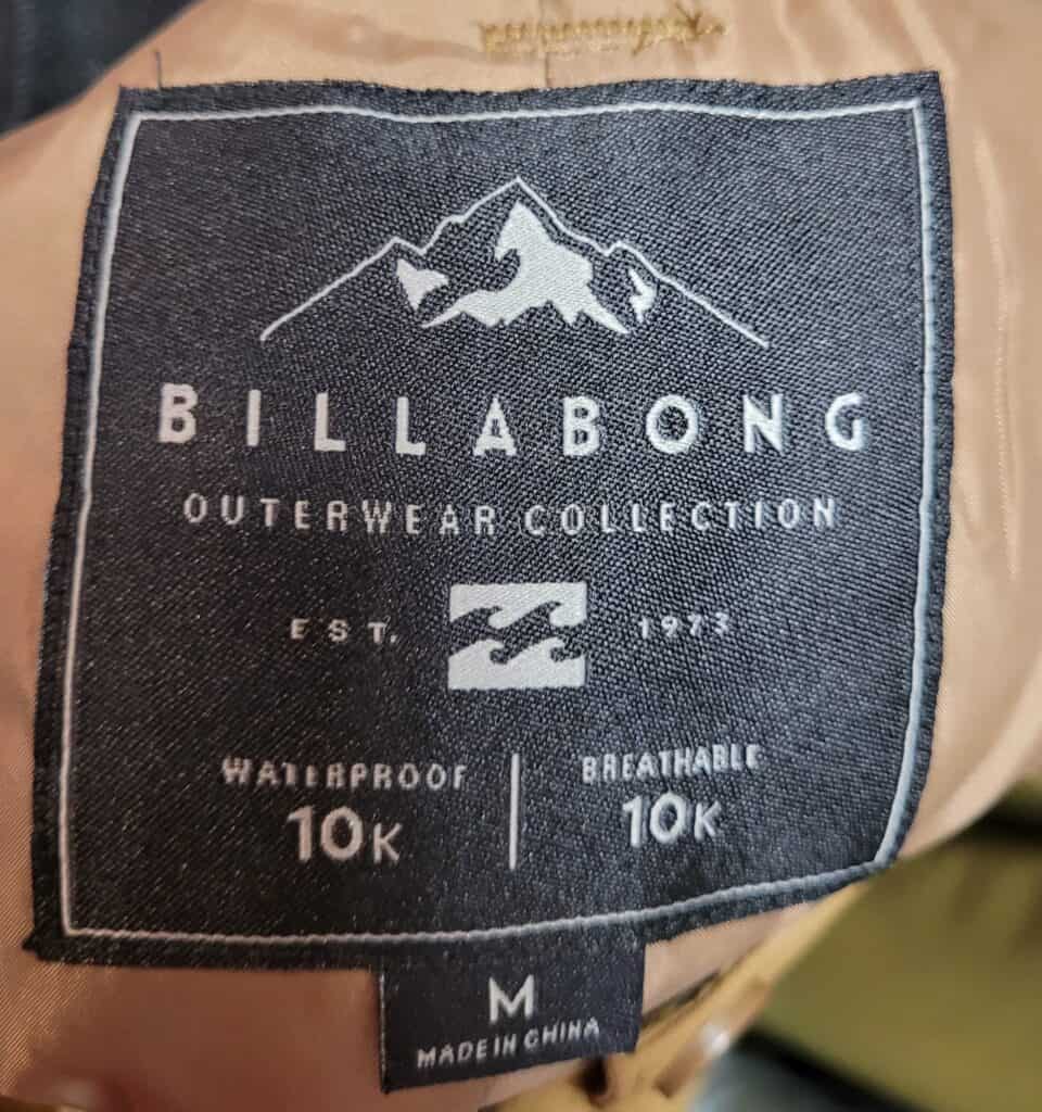 Is Billabong Made In China