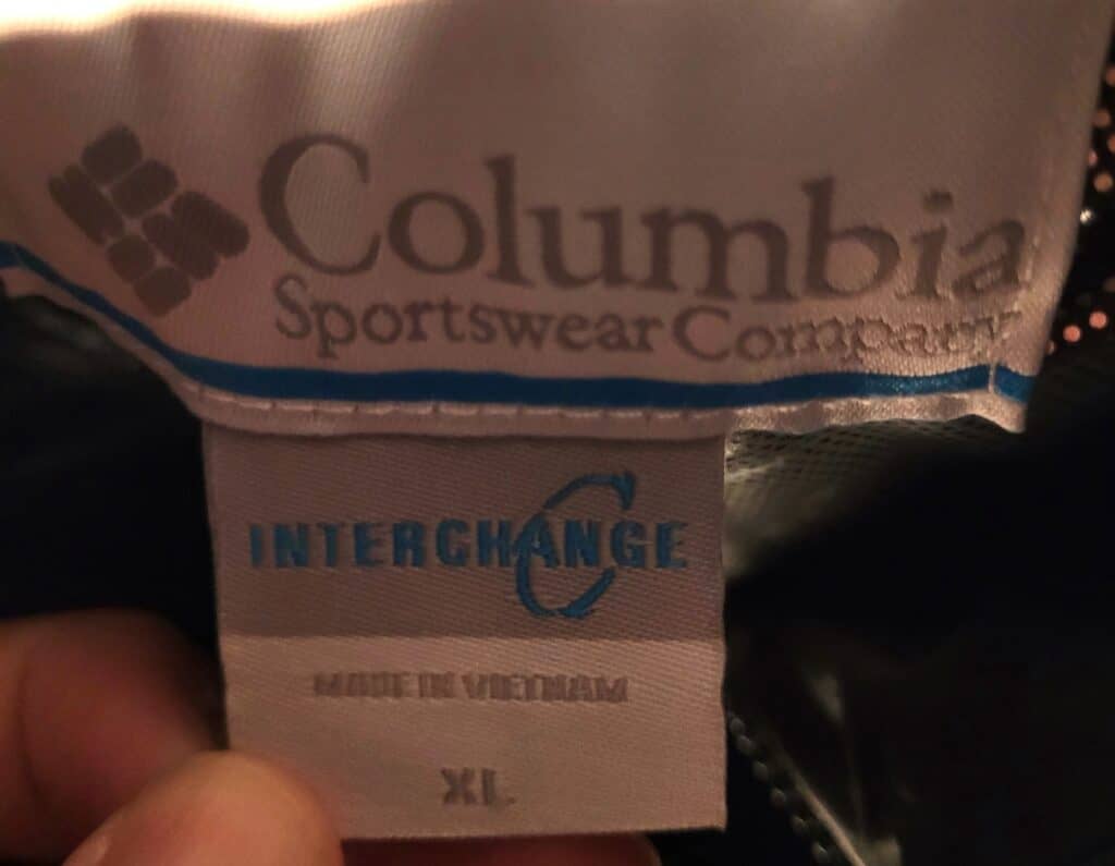 Is Columbia Made In Vietnam