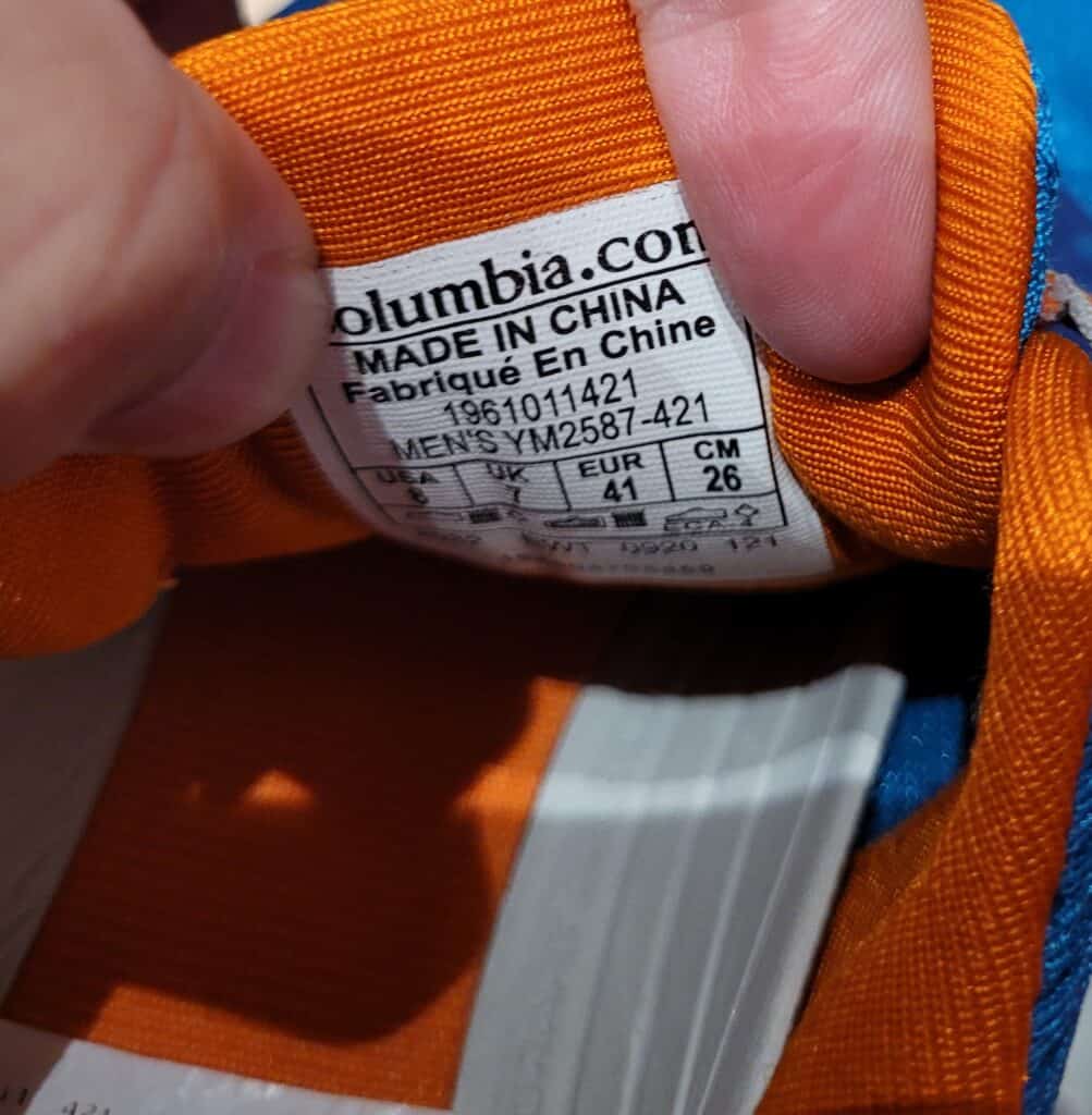 Is Columbia Sportswear Made In China