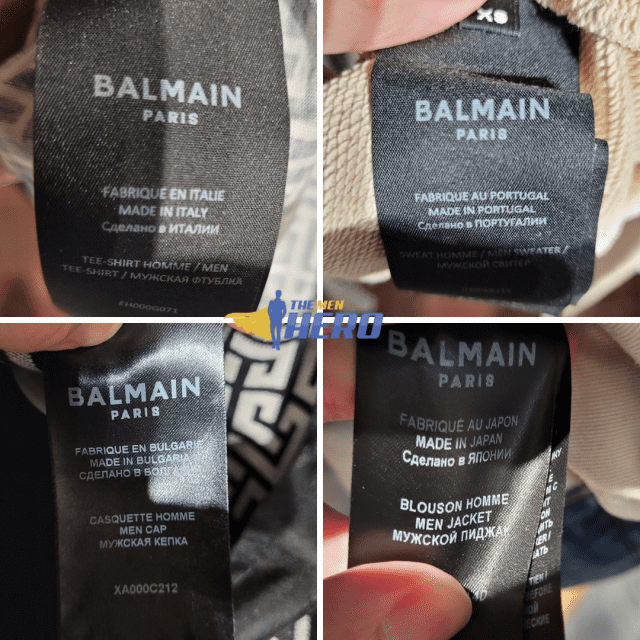 Where Is Balmain Made? Is It In France? - The Men Hero