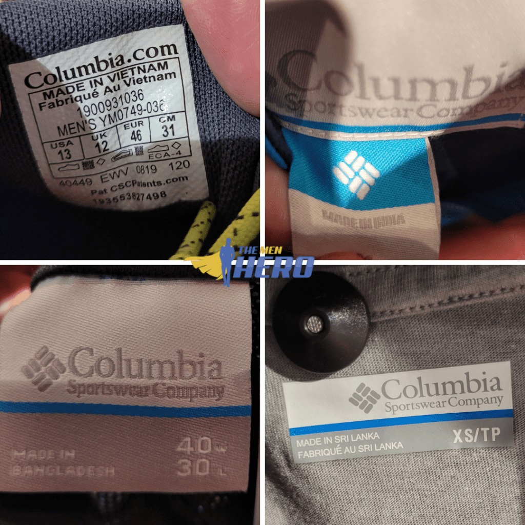 where is columbia sportswear made