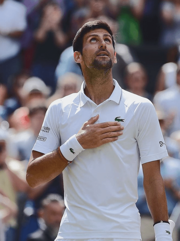 Lacoste Supports Novak Djokovic