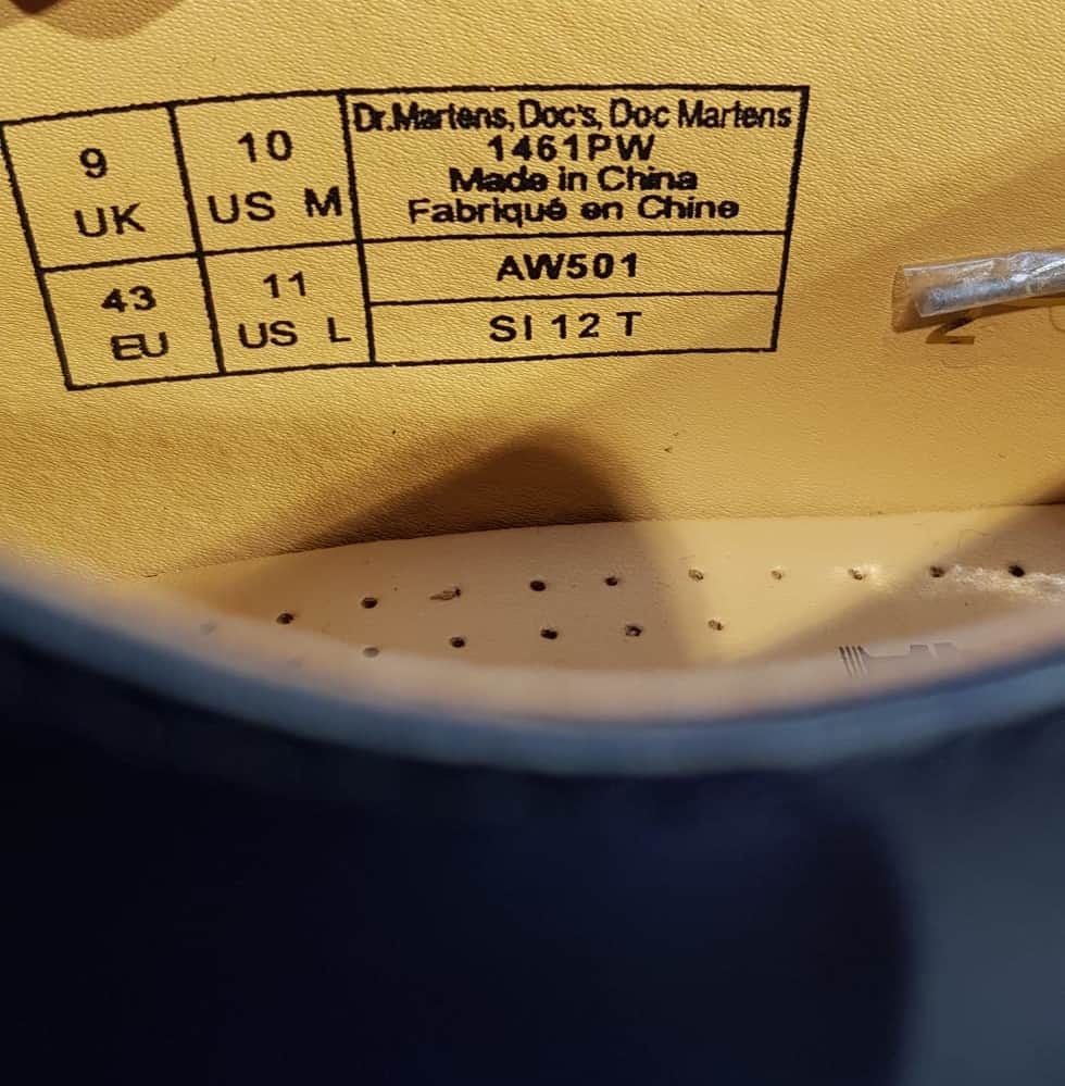 Are Doc Martens Made In China