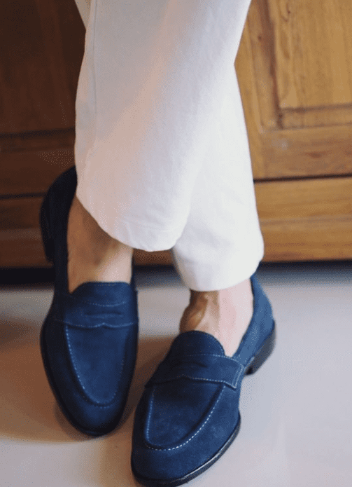 How to wear no show socks with loafers 1