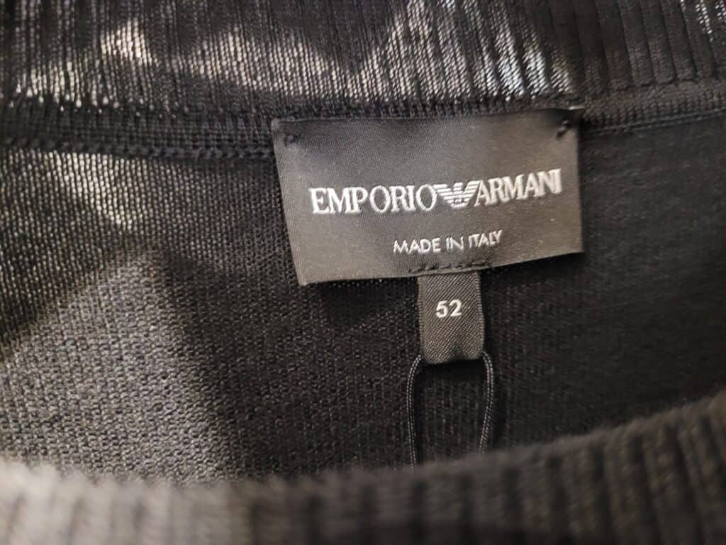 Is Armani Made In Italy
