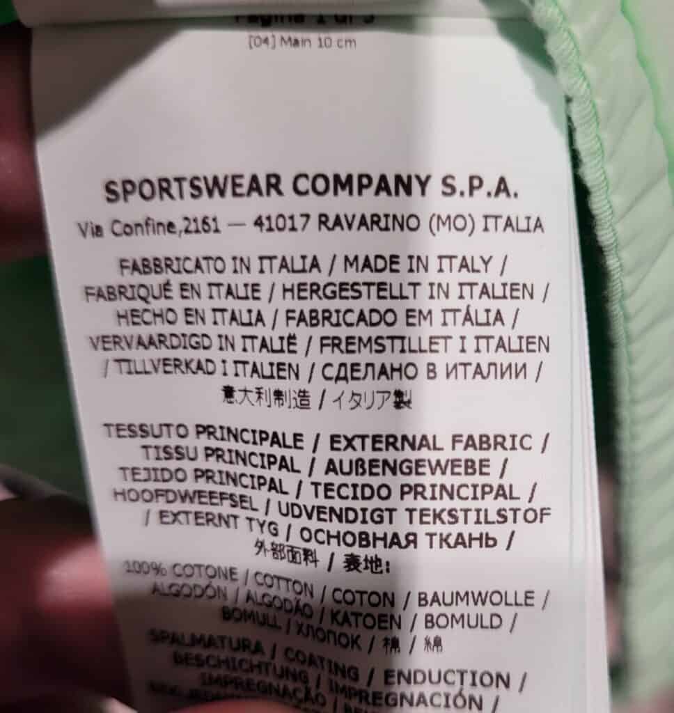Is Stone Island Made In Italy