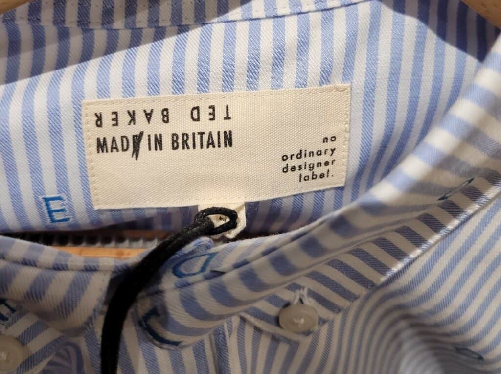 Is Ted Baker Made In England