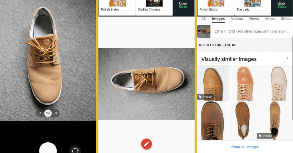 How To Find Shoes From A Picture With Reverse Image Search App 1