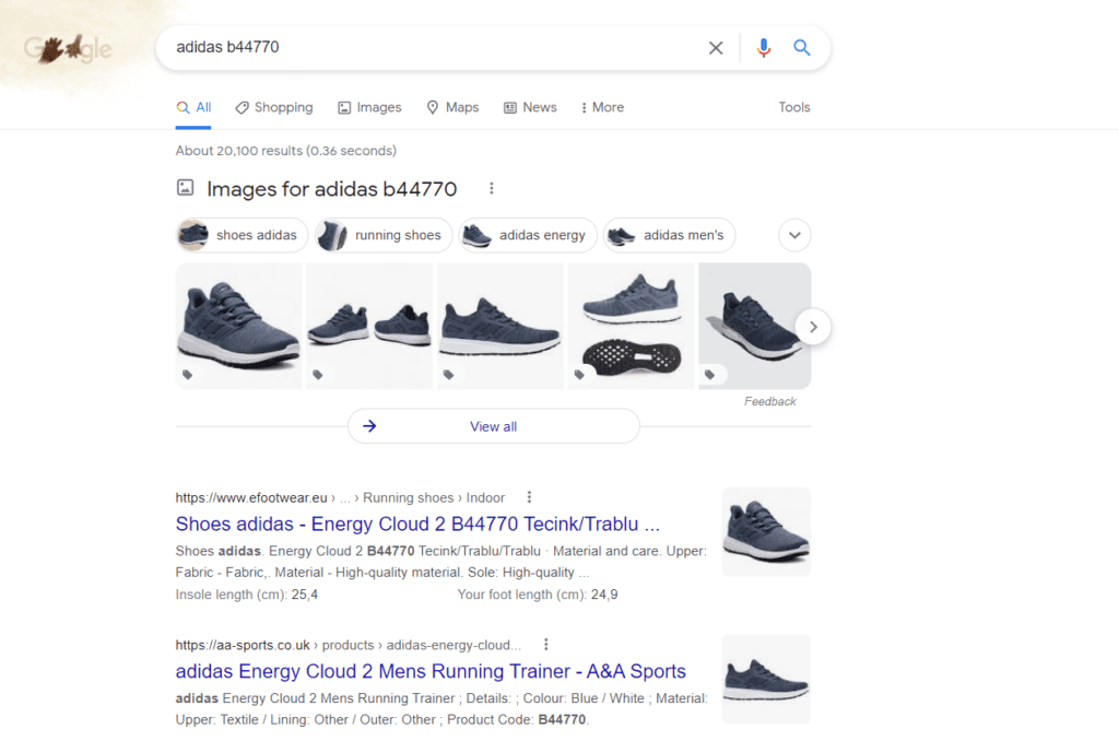 How To Find The Name Of A Shoe