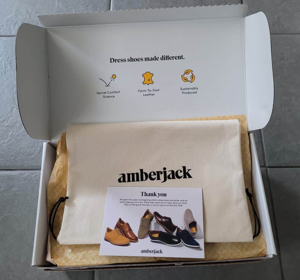 Unboxing Amberjack Shoes