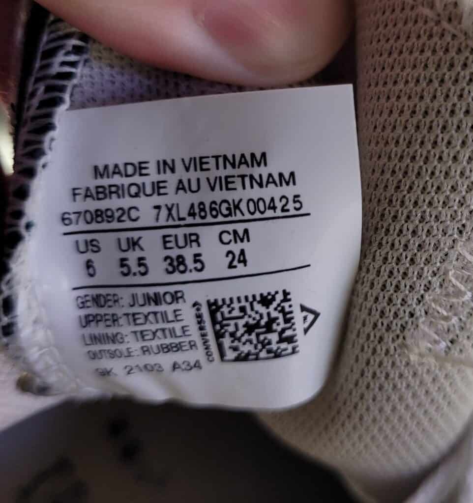 Are Converse Made In Vietnam