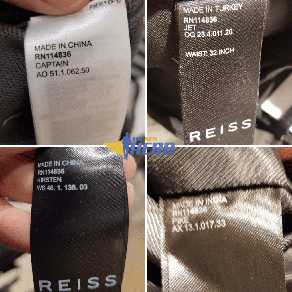 Where Is Reiss Clothing Made
