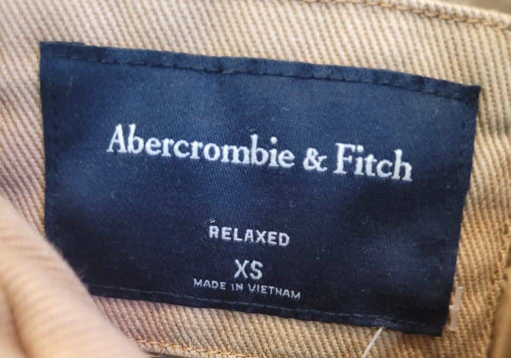 Is Abercrombie and Fitch made in Vietnam