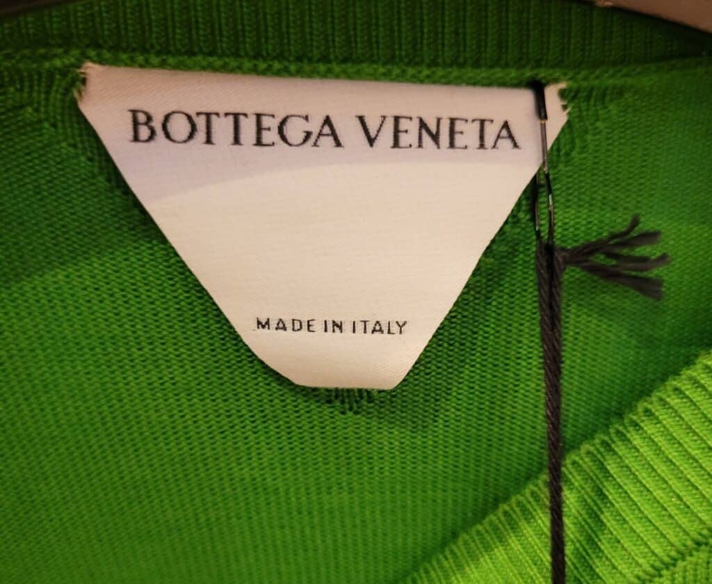 Is Bottega Veneta Made In Italy