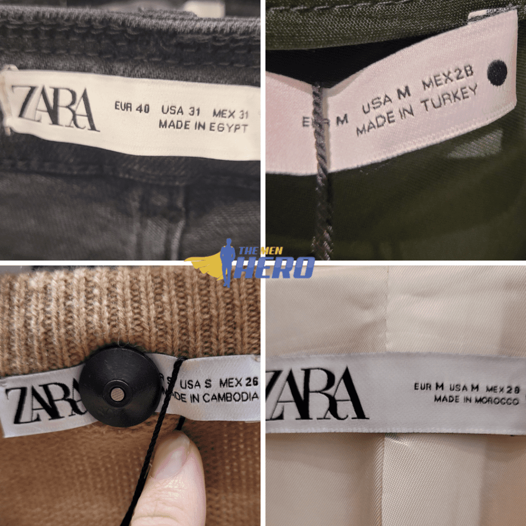 Where are zara clothes made