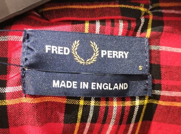 Is Fred Perry Made In England