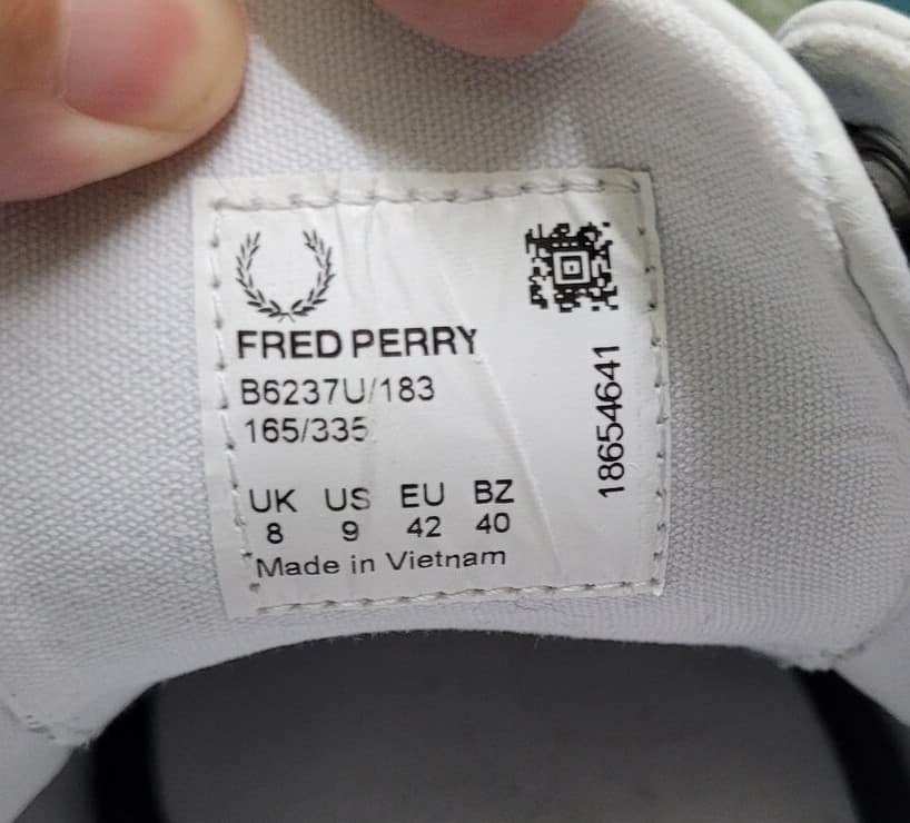 Is Fred Perry made in Vietnam