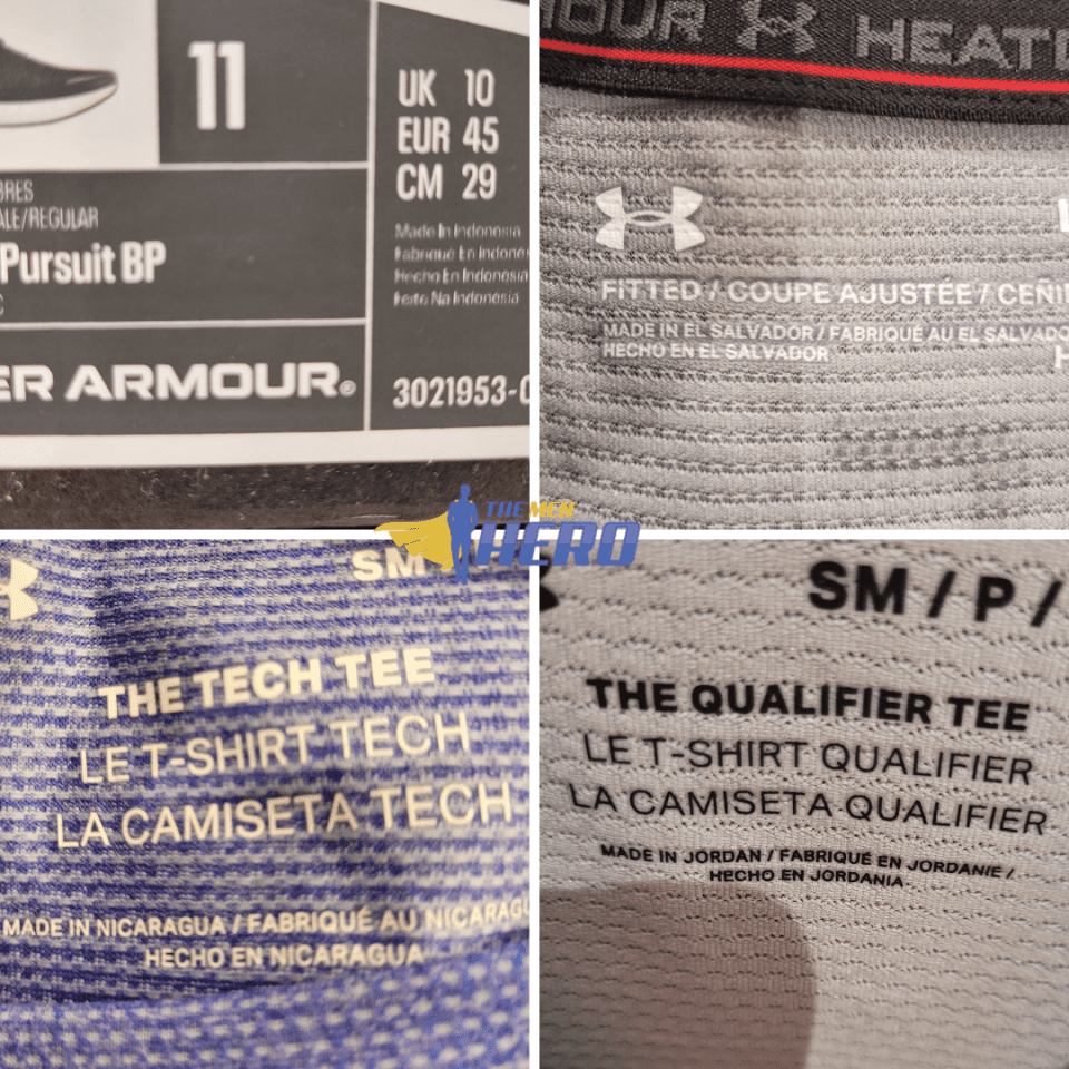 Where Is Under Armour Made? Is It In The US? The Men Hero