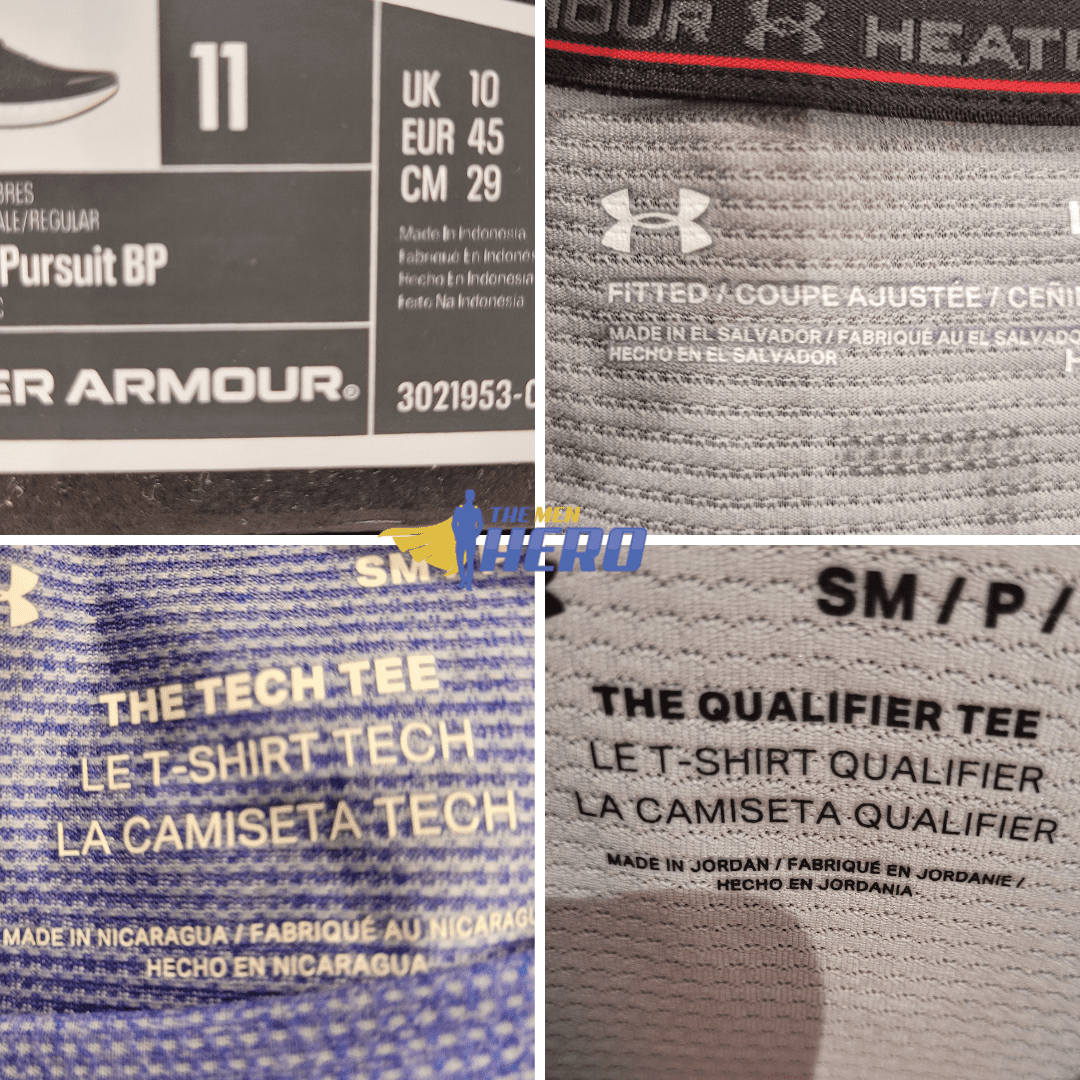 Where Is Under Armour Made? Is It In The US? The Men Hero