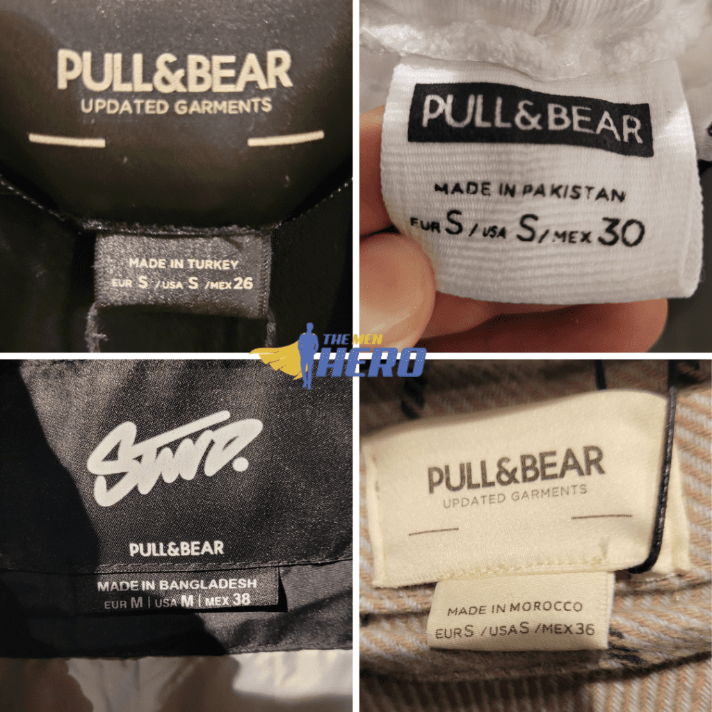 Where Are Pull And Bear Clothes Made