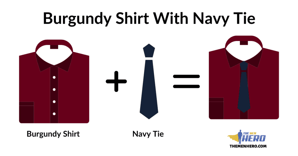 What Color Tie Goes With A Burgundy Shirt? (With Outfit Ideas) - The ...