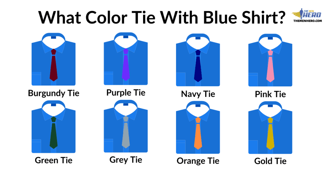 What Color Tie Goes With Light Blue Shirt And Khakis