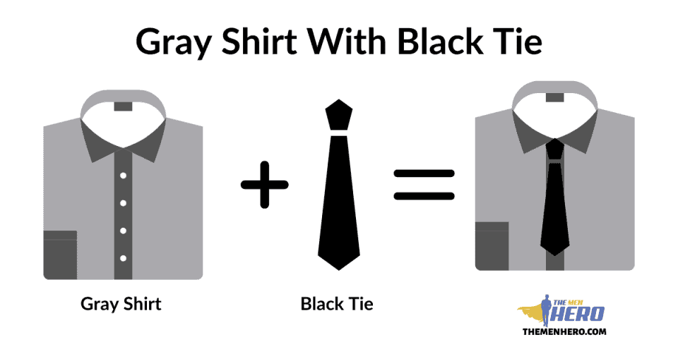 What Color Tie Goes With A Gray Shirt? (With Outfit Ideas) The Men Hero