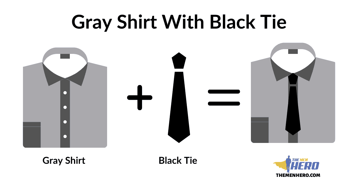 What Color Tie Goes With A Gray Shirt? (With Outfit Ideas) The Men Hero
