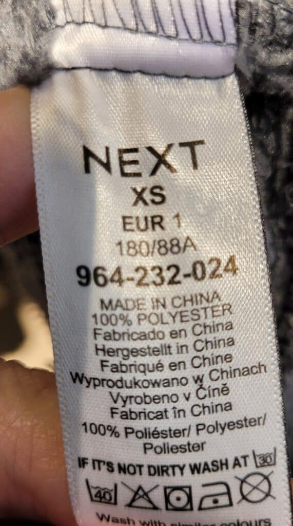 Are Next Clothes Made In China
