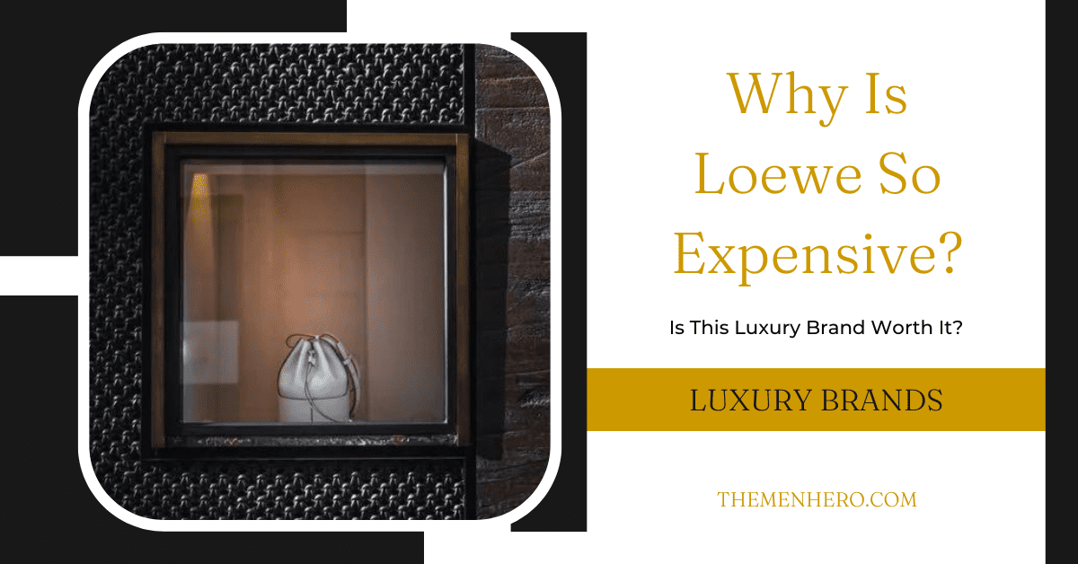 Why Is Loewe So Expensive? The 6 Reasons The Men Hero