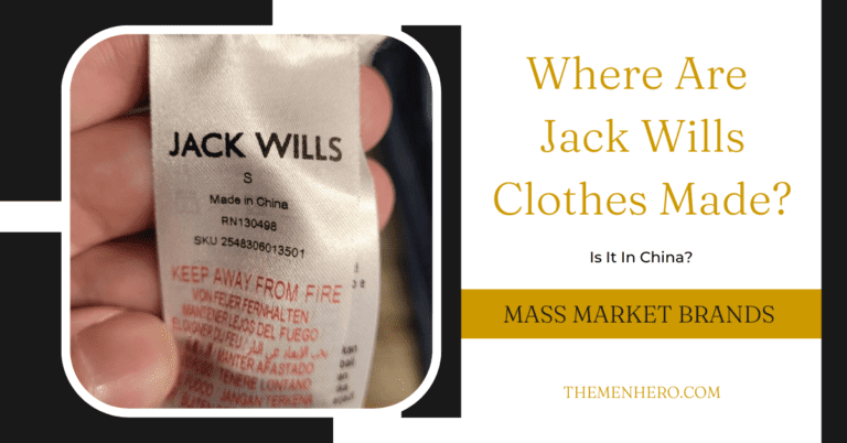 Where Are Jack Wills Clothes Made? Is It In England?