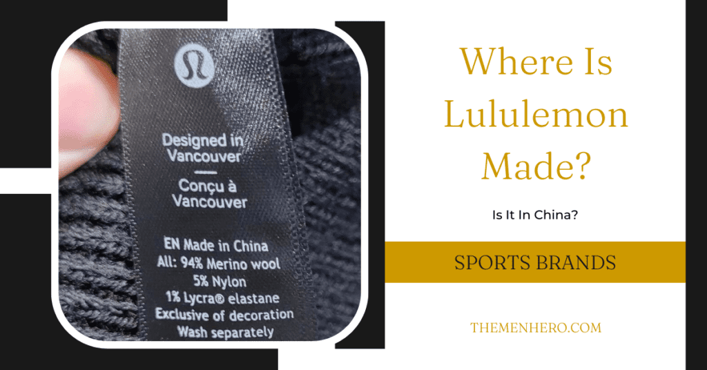 Fashion Brands - Where Are Lululemon Clothes Made