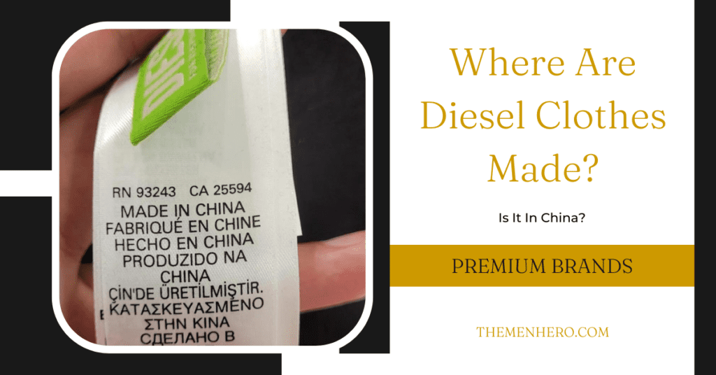 Fashion Brands - where is diesel clothing made