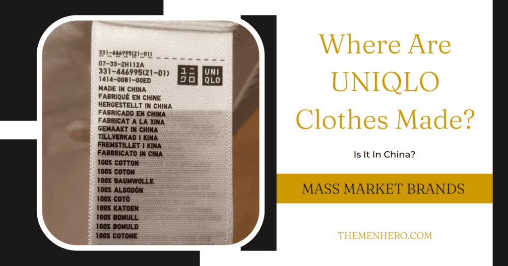 Fashion Brands - where is uniqlo made