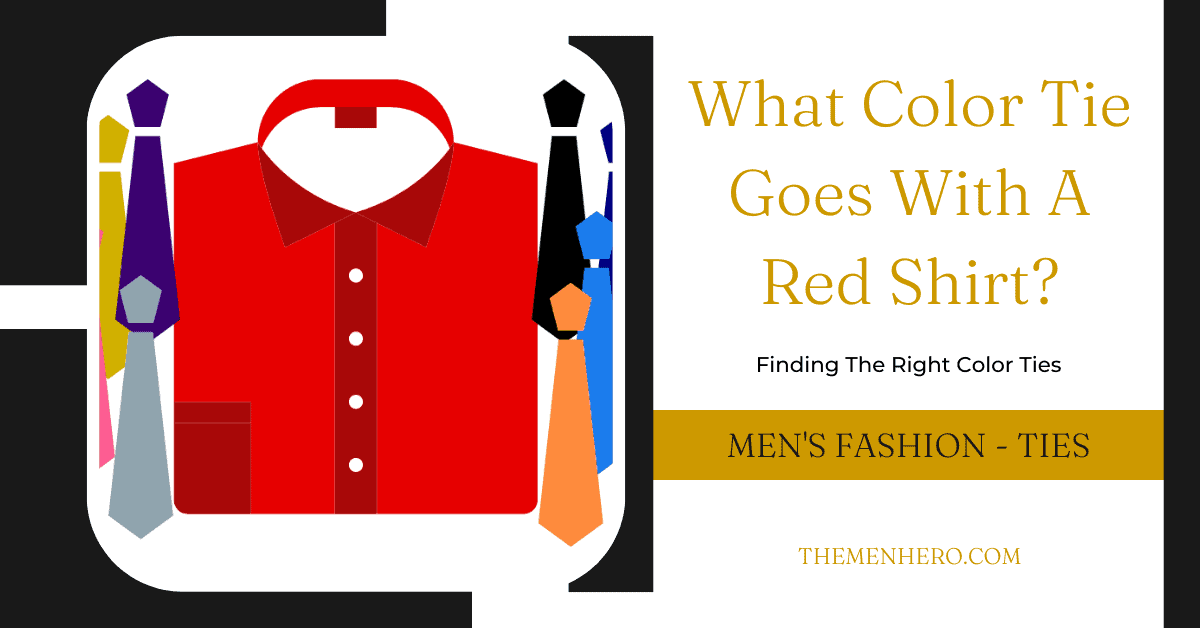 What Color Tie With Red Shirt