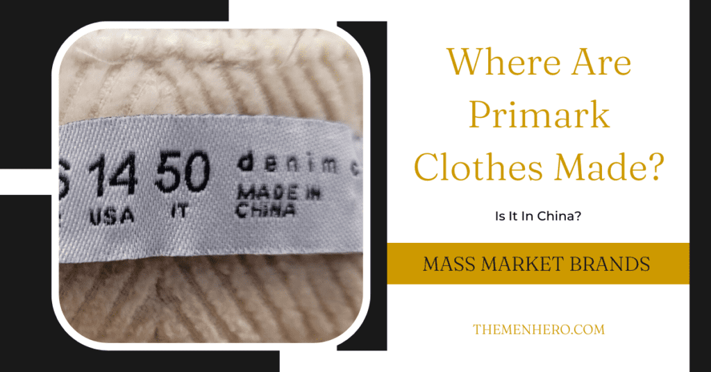 where do primark make their clothes
