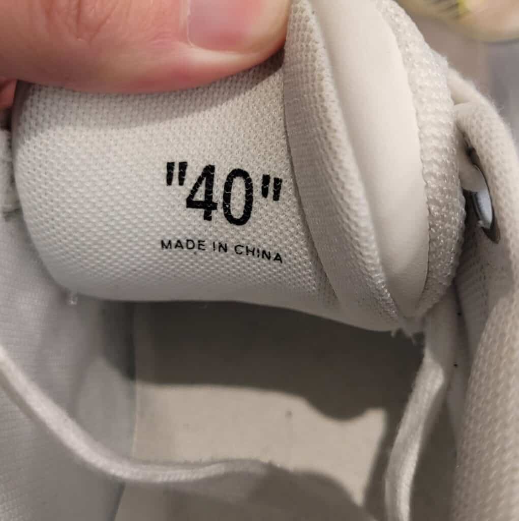Is Off-White Made In China